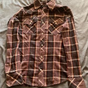 Men’s true religion flannel shirt